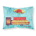 Carolines Treasures Lucky Dog for Me Fabric Standard pillowcases, Multicolor