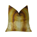 Plutus Sheared Chinchilla Handmade Throw Pillow, (Double sided  20 x 20)