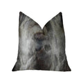 Plutus Brand Ash Handmade Throw Pillow, (20 x 26 Standard)