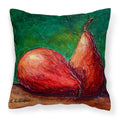 Carolines Treasures RDR2008PW1414 Pears Decorative Canvas Fabric Pillow, Large, Multicolor