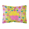 Carolines Treasures SB3003PW1216 Cupcake Canvas Fabric Decorative Pillow, Large, Multicolor