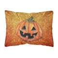 Carolines Treasures SB3020PW1216 October Pumpkin Halloween Canvas Fabric Decorative Pillow, Large, Multicolor