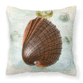 Carolines Treasures SB3032PW1414 Shells Canvas Fabric Decorative Pillow, Large, Multicolor