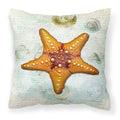 Carolines Treasures SB3035PW1414 Starfish Canvas Fabric Decorative Pillow, Large, Multicolor