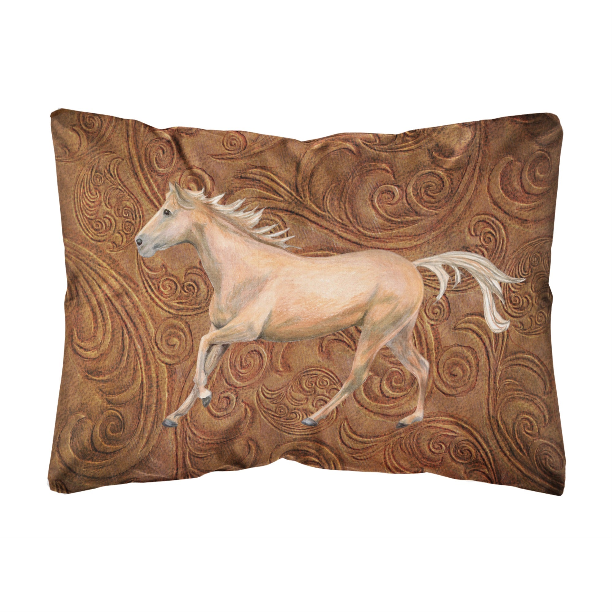 Carolines Treasures SB3060PW1216 Horse Canvas Fabric Decorative Pillow, Large, Multicolor