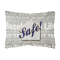 Carolines Treasures SB3079PW1216 Safe at Home Canvas Fabric Decorative Pillow, Large, Multicolor