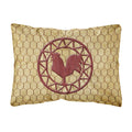 Carolines Treasures SB3085PW1216 Rooster Chicken Coop Canvas Fabric Decorative Pillow, Large, Multicolor