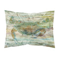 Carolines Treasures Crab a Leg up Sunset Fabric Standard pillowcases, Multicolor