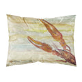Carolines Treasures Crawfish Yellow Sky Fabric Standard pillowcases, Multicolor