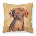 Carolines Treasures SC9132PW1414 Vizsla Decorative Canvas Fabric Pillow, Large, Multicolor