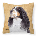 Carolines Treasures SC9134PW1414 Springer Spaniel Decorative Canvas Fabric Pillow, Large, Multicolor