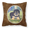 Carolines Treasures SS1037PW1414 Tibetan Mastiff Decorative Canvas Fabric Pillow, Large, Multicolor