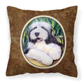 Carolines Treasures SS1038PW1414 Bearded Collie Decorative Canvas Fabric Pillow, Large, Multicolor