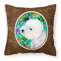 Carolines Treasures SS1064PW1414 Westie Decorative Canvas Fabric Pillow, Large, Multicolor