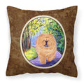Carolines Treasures SS7003PW1414 Chow Chow Decorative Canvas Fabric Pillow, Large, Multicolor