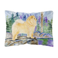 Carolines Treasures SS8003PW1216 Chow Chow Decorative Canvas Fabric Pillow, Large, Multicolor