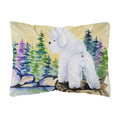 Carolines Treasures SS8010PW1216 Bichon Frise Decorative Canvas Fabric Pillow, Large, Multicolor
