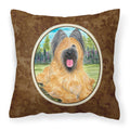 Carolines Treasures SS8035PW1414 Briard Decorative Canvas Fabric Pillow, Large, Multicolor