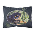 Carolines Treasures SS8053PW1216 Rottweiler Decorative Canvas Fabric Pillow, Large, Multicolor