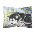 Carolines Treasures SS8062PW1216 Alaskan Malamute Decorative Canvas Fabric Pillow, Large, Multicolor