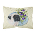 Carolines Treasures SS8064PW1216 Pug Decorative Canvas Fabric Pillow, Large, Multicolor