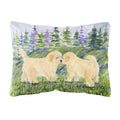 Carolines Treasures SS8102PW1216 Golden Retriever Decorative Canvas Fabric Pillow, Large, Multicolor