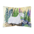 Carolines Treasures SS8104PW1216 Sealyham Terrier Decorative Canvas Fabric Pillow, Large, Multicolor