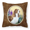 Carolines Treasures SS8105PW1414 Springer Spaniel Decorative Canvas Fabric Pillow, Large, Multicolor