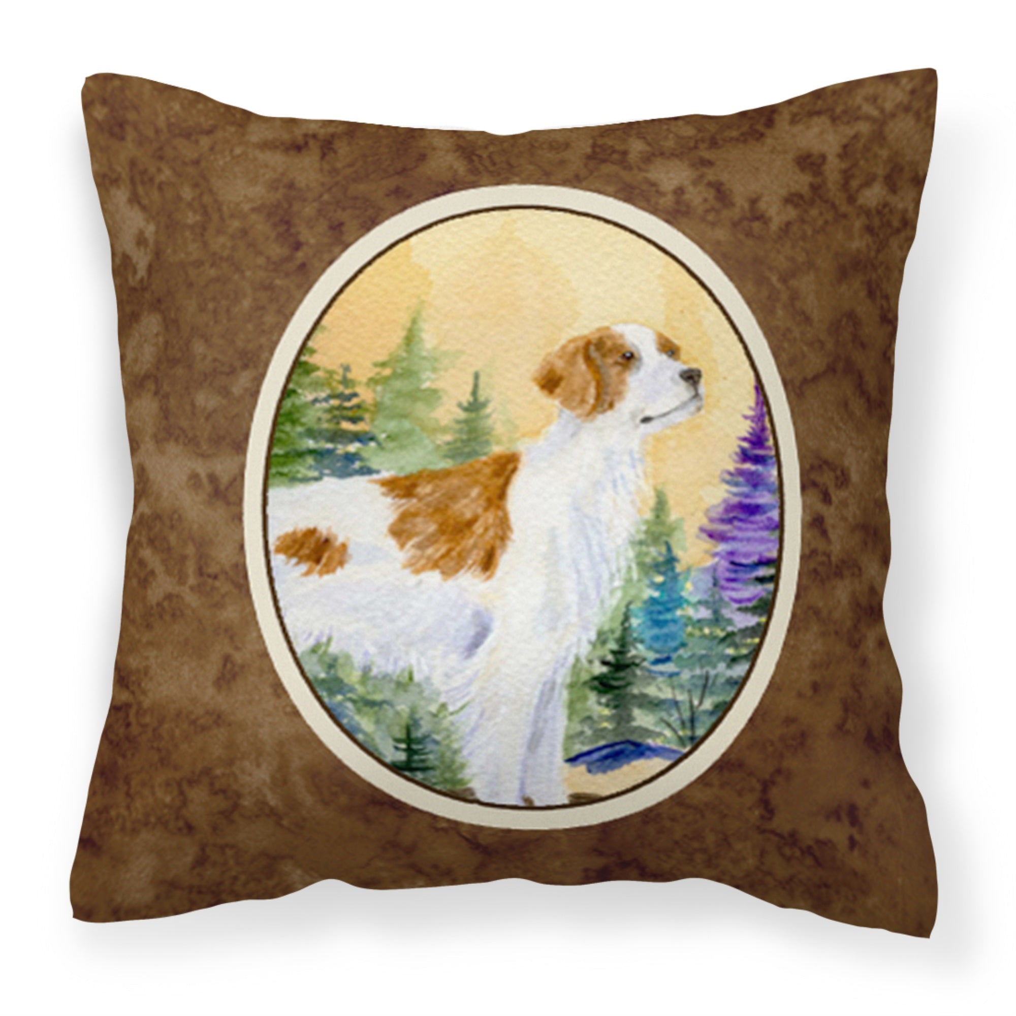 Carolines Treasures SS8146PW1414 Setter Decorative Canvas Fabric Pillow, Large, Multicolor