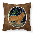 Carolines Treasures SS8174PW1414 Sussex Spaniel Decorative Canvas Fabric Pillow, Large, Multicolor