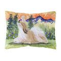 Carolines Treasures SS8179PW1216 Shih Tzu Decorative Canvas Fabric Pillow, Large, Multicolor