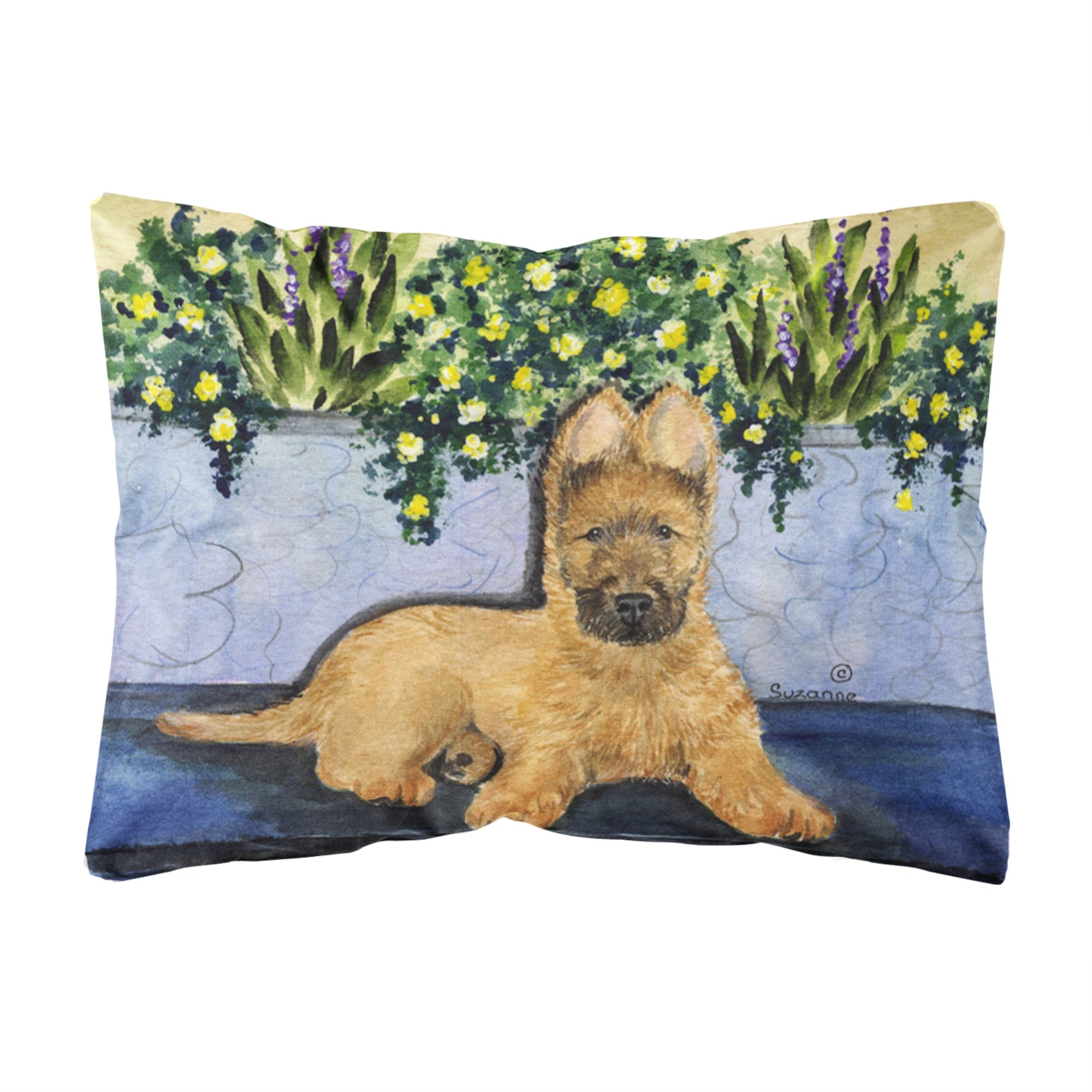 Carolines Treasures SS8180PW1216 Briard Decorative Canvas Fabric Pillow, Large, Multicolor