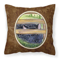 Carolines Treasures SS8193PW1414 Scottish Terrier Decorative Canvas Fabric Pillow, Large, Multicolor