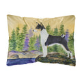Carolines Treasures SS8201PW1216 Basenji Decorative Canvas Fabric Pillow, Large, Multicolor
