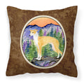 Carolines Treasures SS8225PW1414 Italian Greyhound Decorative Canvas Fabric Pillow, Large, Multicolor