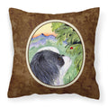 Carolines Treasures SS8259PW1414 Japanese Chin Decorative Canvas Fabric Pillow, Large, Multicolor