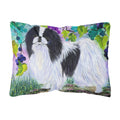Carolines Treasures SS8270PW1216 Japanese Chin Decorative Canvas Fabric Pillow, Large, Multicolor