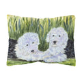 Carolines Treasures SS8282PW1216 Old English Sheepdog Decorative Canvas Fabric Pillow, Large, Multicolor