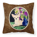 Carolines Treasures SS8289PW1414 Chihuahua Decorative Canvas Fabric Pillow, Large, Multicolor