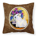 Carolines Treasures SS8307PW1414 Sealyham Terrier Decorative Canvas Fabric Pillow, Large, Multicolor