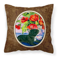 Carolines Treasures SS8308PW1414 French Bulldog Decorative Canvas Fabric Pillow, Large, Multicolor