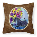 Carolines Treasures SS8309PW1414 Scottish Terrier Decorative Canvas Fabric Pillow, Large, Multicolor