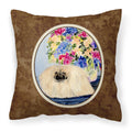 Carolines Treasures SS8315PW1414 Pekingese Decorative Canvas Fabric Pillow, Large, Multicolor