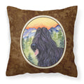 Carolines Treasures SS8319PW1414 Briard Decorative Canvas Fabric Pillow, Large, Multicolor