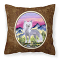 Carolines Treasures SS8326PW1414 Chinese Crested Decorative Canvas Fabric Pillow, Large, Multicolor