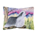 Carolines Treasures SS8338PW1216 Bearded Collie Decorative Canvas Fabric Pillow, Large, Multicolor