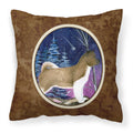 Carolines Treasures SS8352PW1414 Starry Night Akita Decorative Canvas Fabric Pillow, Large, Multicolor