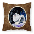 Carolines Treasures SS8357PW1414 Starry Night Keeshond Decorative Canvas Fabric Pillow, Large, Multicolor