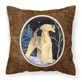 Carolines Treasures SS8361PW1414 Starry Night Airedale Decorative Canvas Fabric Pillow, Large, Multicolor