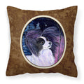 Carolines Treasures SS8377PW1414 Starry Night Papillon Decorative Canvas Fabric Pillow, Large, Multicolor